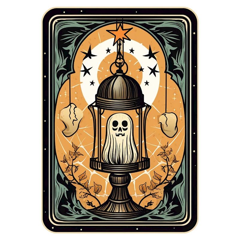 Geist in einem Käfig Tarot Käfig