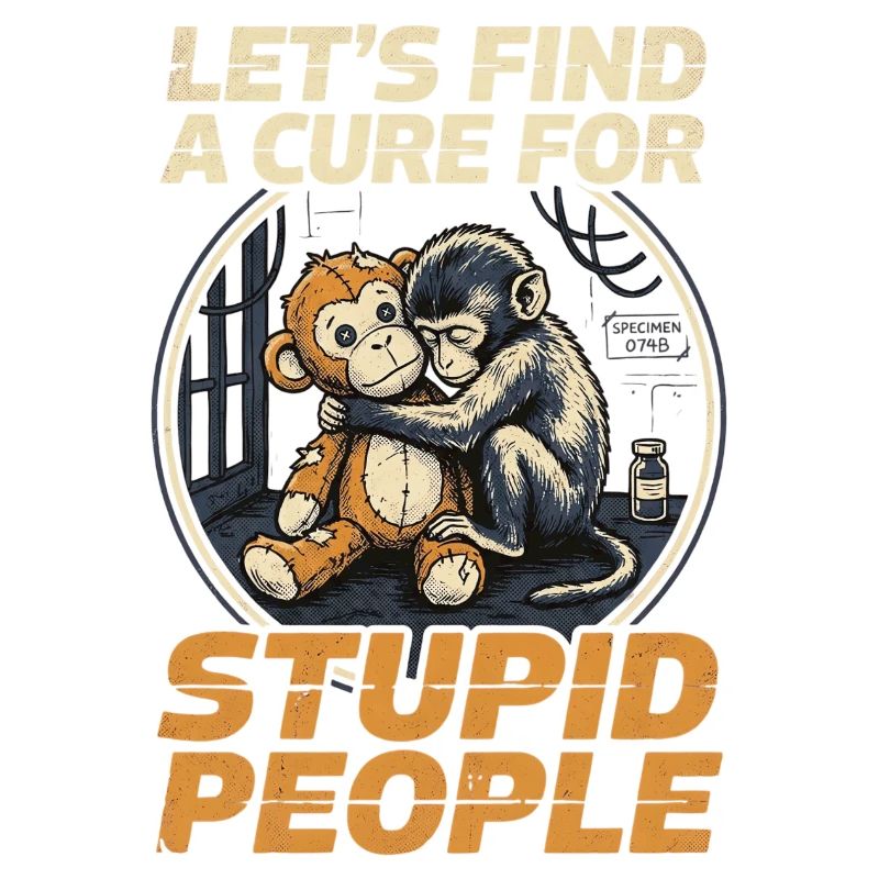 Lets find a cure for stupid people Monkey Punch