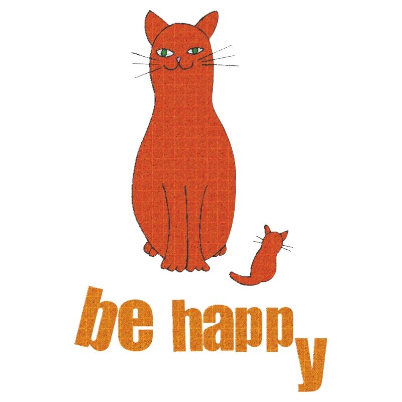 cat be happy