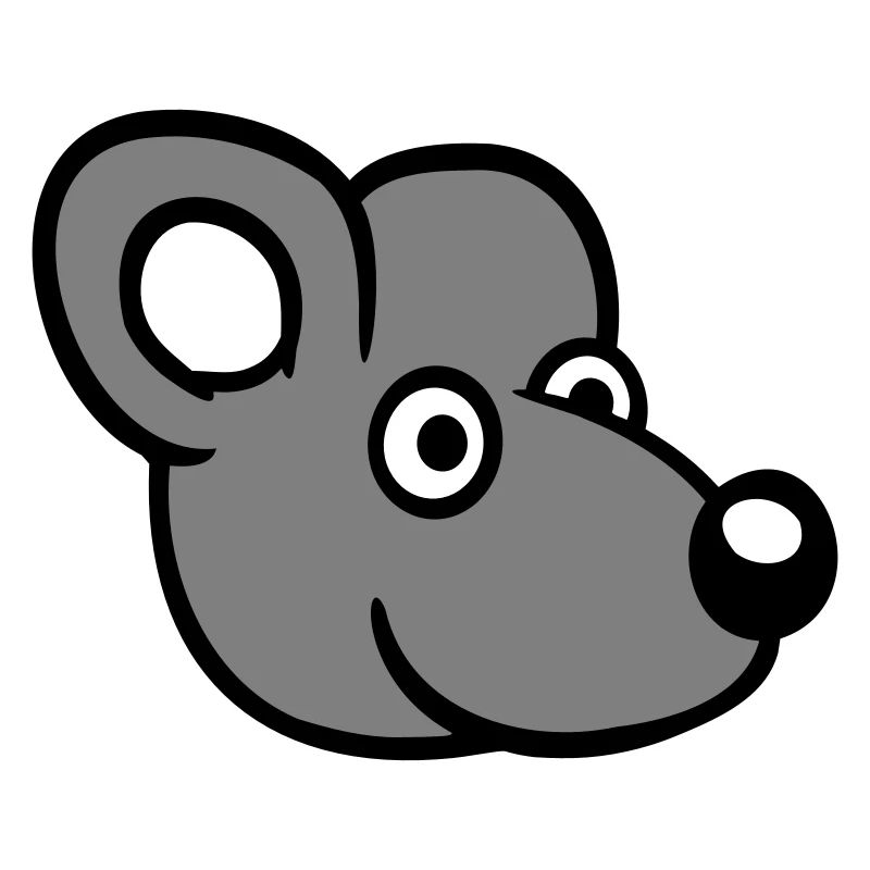 Maus Mäuschen Süße Kleine Ratte Nager Lustig Comic