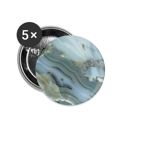 Marmor grau - Buttons klein 25 mm (5er Pack)