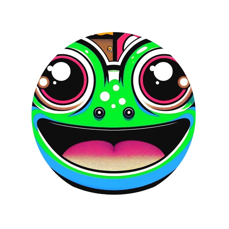 Frog Pop Art