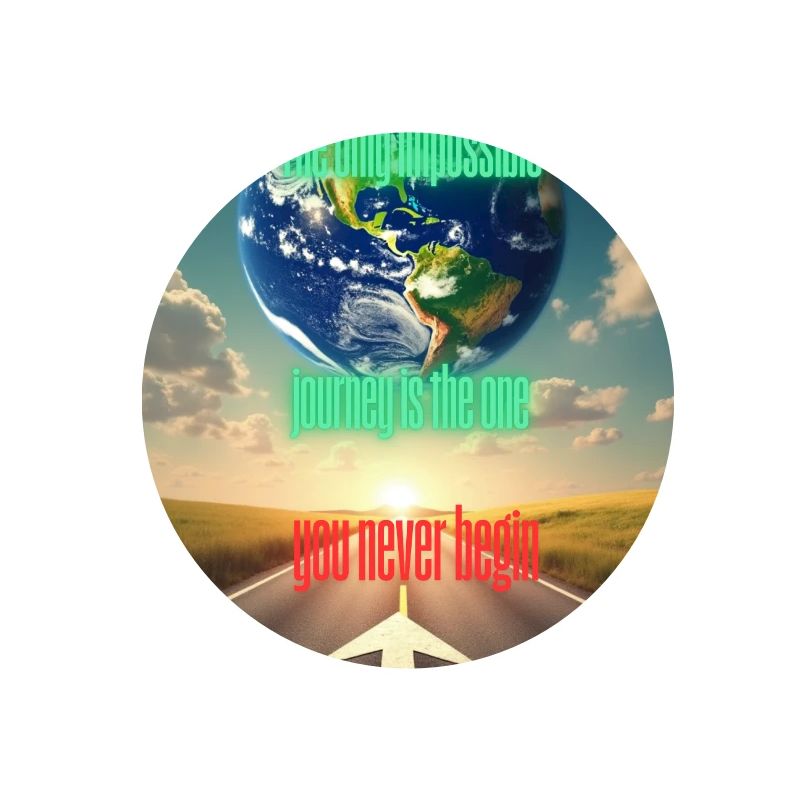 Seul le voyage que vous ne commencez pas est impossible