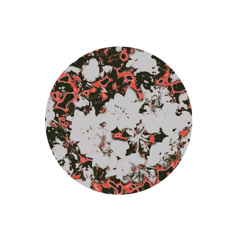 Red Nebula Abstract Pattern