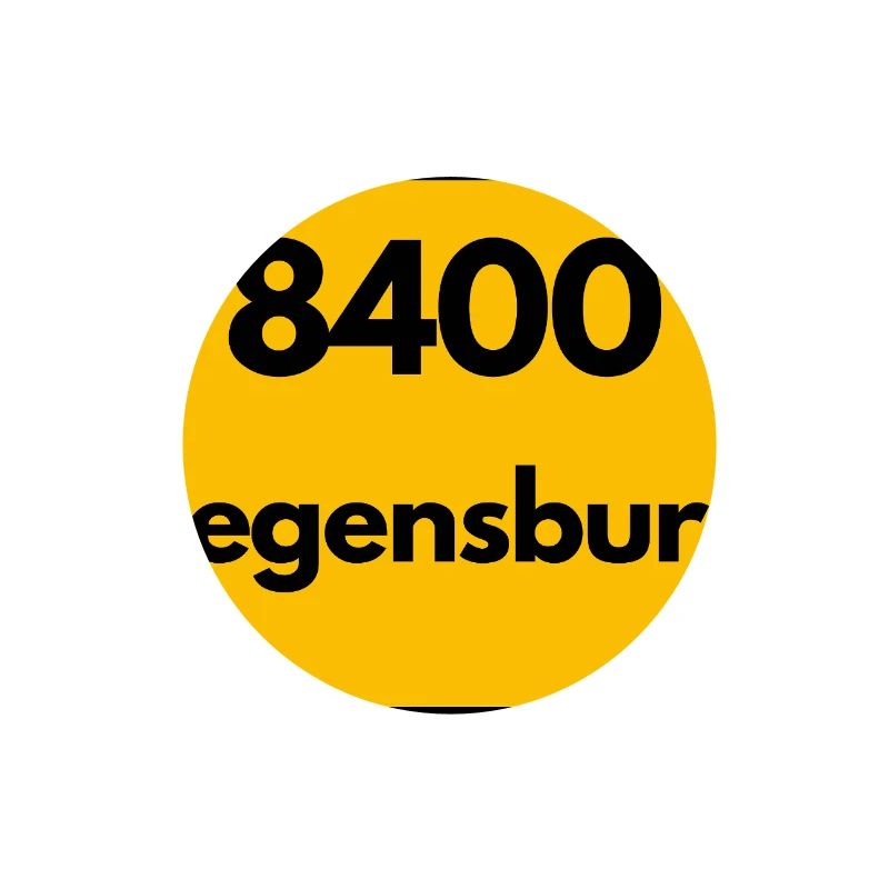 OLD POSTCODE ZIP CODE RETRO 8400 REGENSBURG