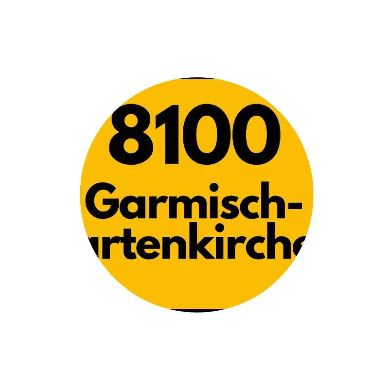 ANCIEN CODE POSTAL 8100 GARMISCH-PARTENKIRCHEN