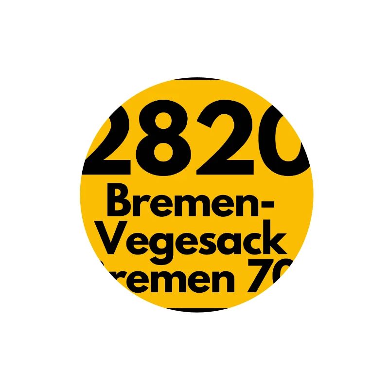 OLD POSTCODE ZIP CODE RETRO 2820 BREMEN VEGESACK!