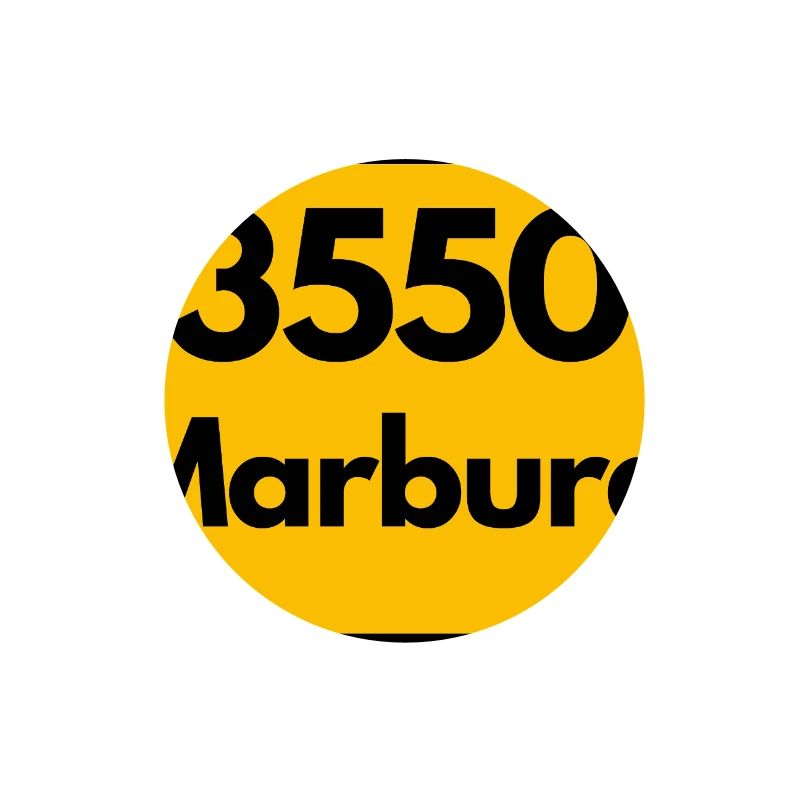 OLD POSTCODE ZIP CODE RETRO 3550 MARBURG