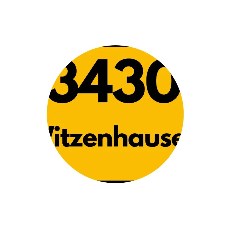 OLD POSTCODE ZIP CODE RETRO 3430 WITZENHAUSEN