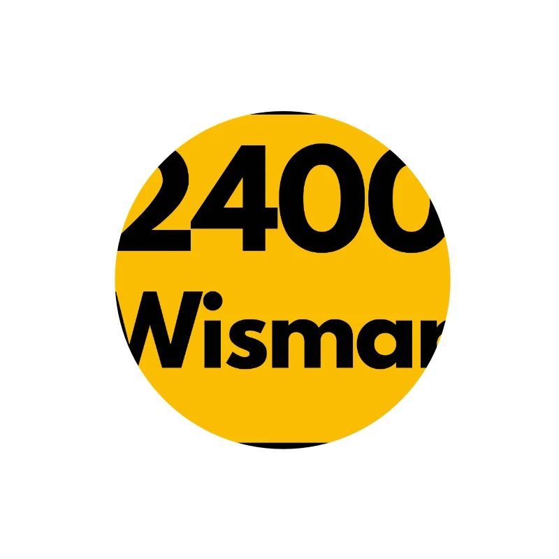 ANCIEN CODE POSTAL RETRO 2400 WISMAR HEIMAT