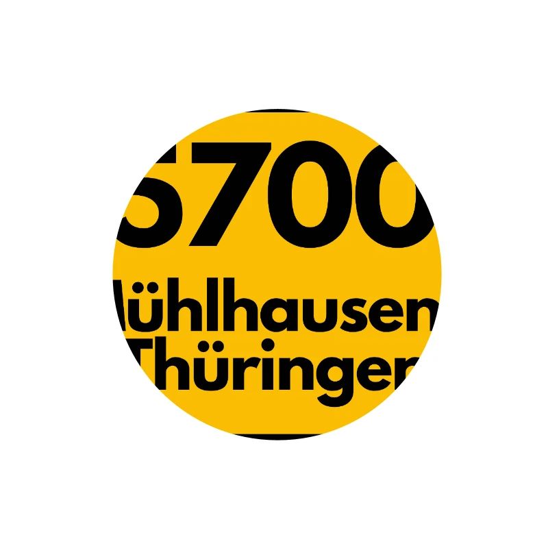 OLD POSTCODE 5700 MÜHLHAUSEN THURINGIA