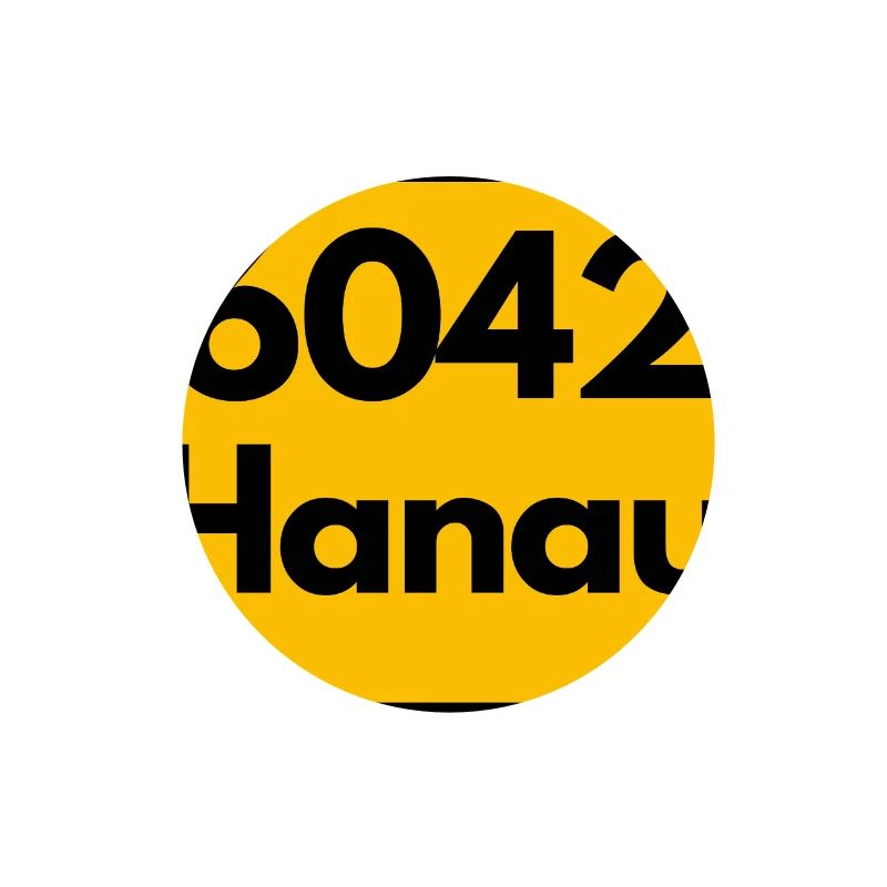 OLD POSTCODE 6042 PLZ 63450 HANAU HESSEN