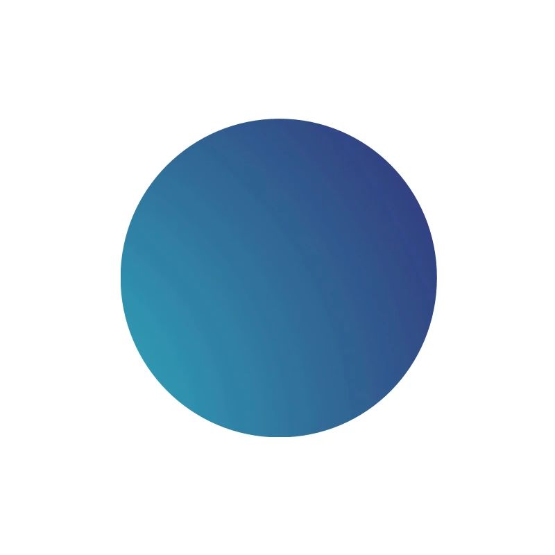 Gradient cyan-violet en cercle