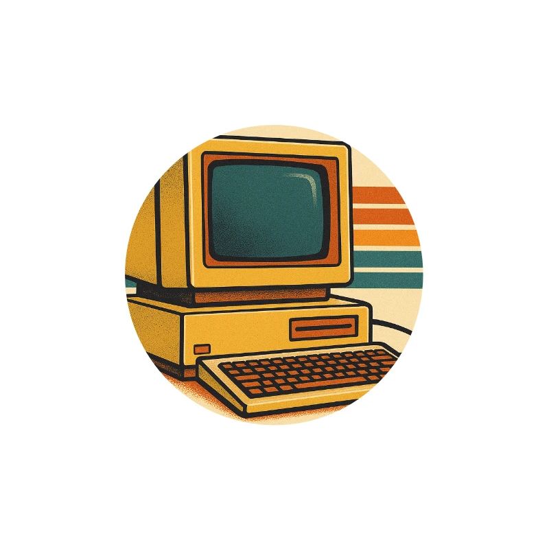 Retro Computer 80er