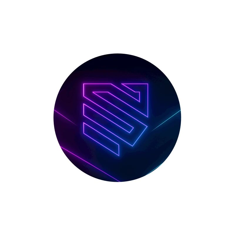 Neon Geometry Glow