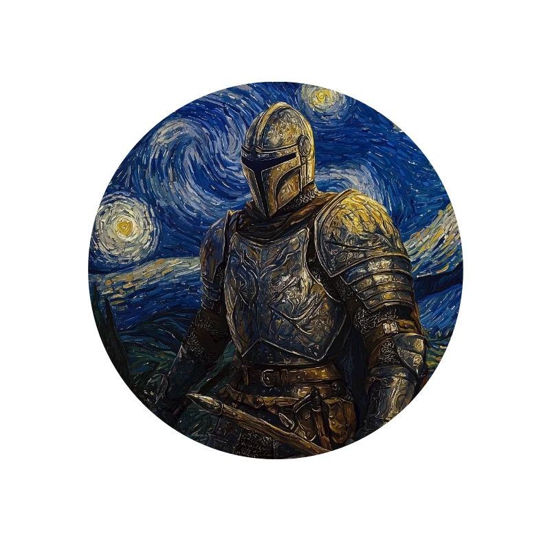 Ritter Van Gogh Style Starry Night