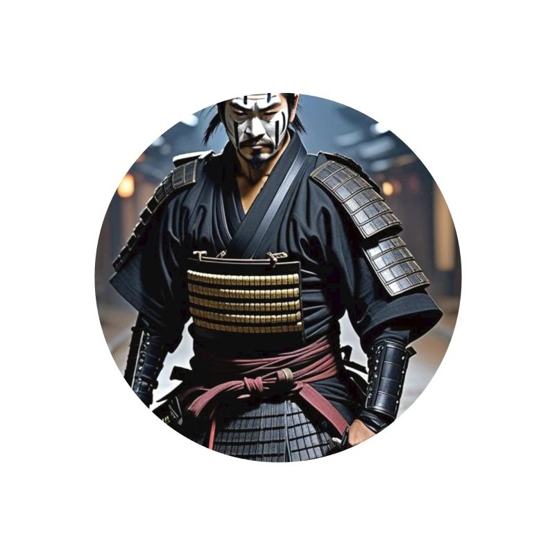 Samurai Krieger.