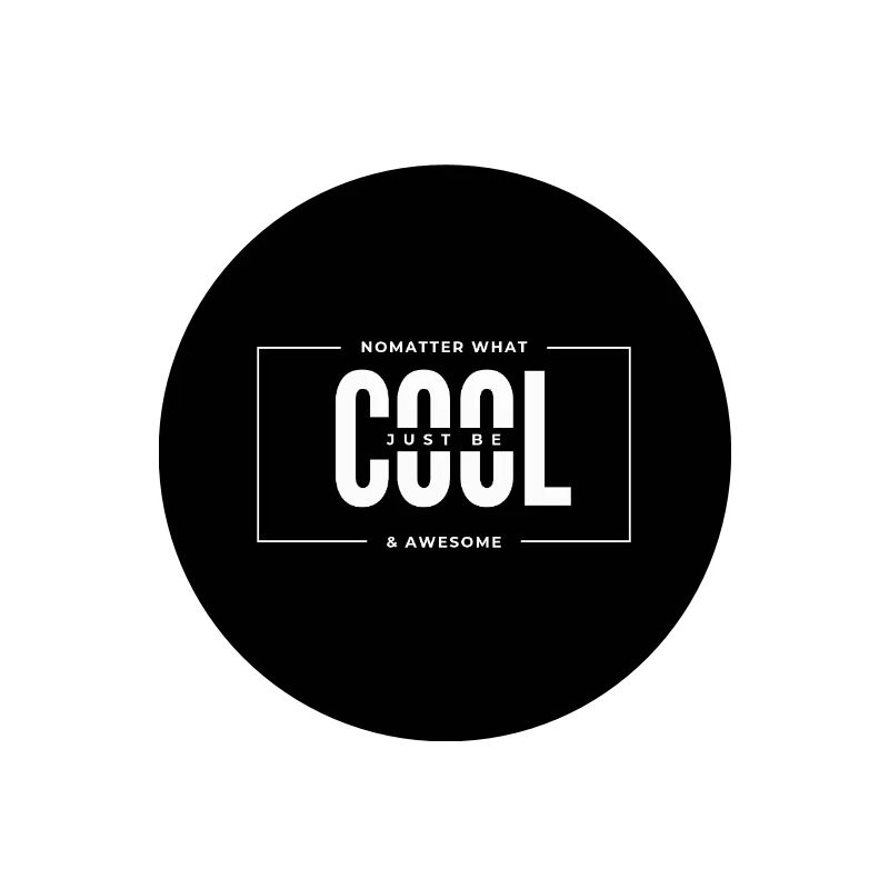 Peu importe la typographie audacieuse et cool