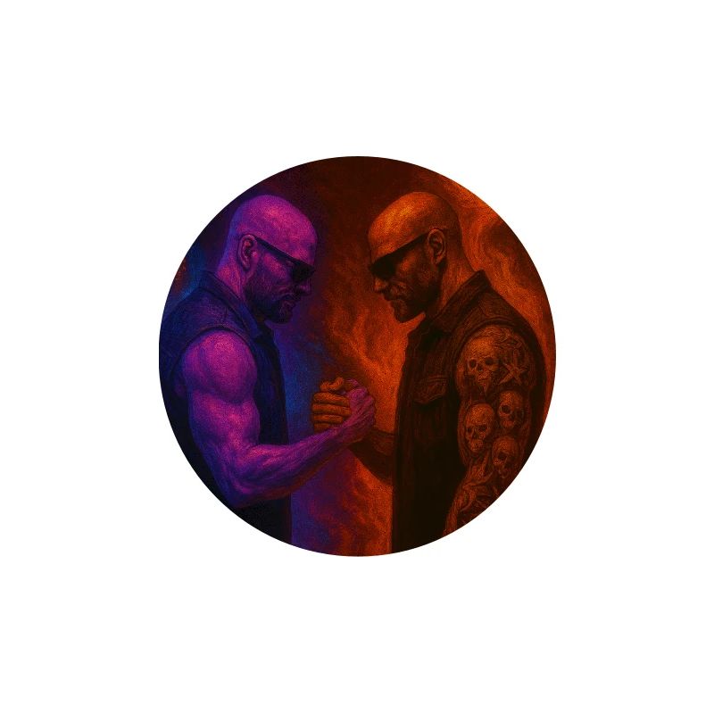 Feuer gegen Eis Duell der Elemente