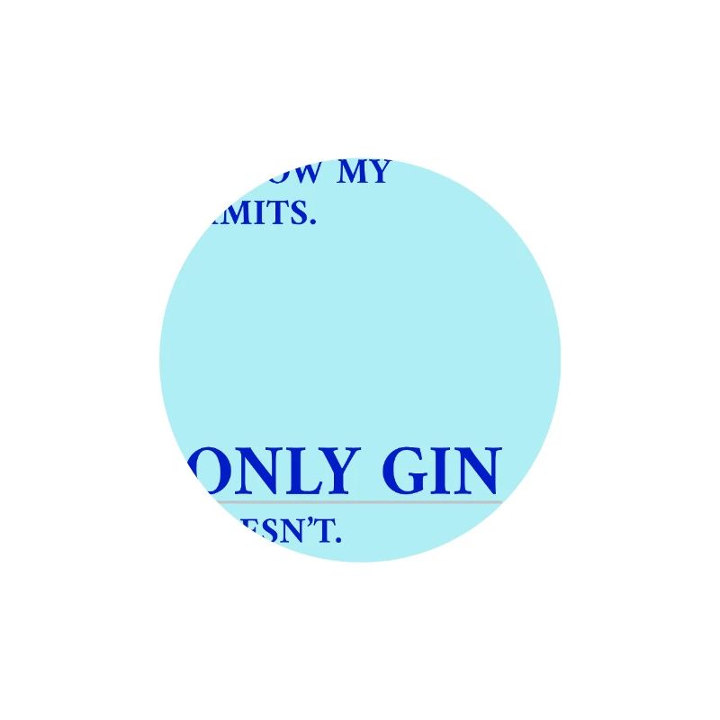 Le gin n’a pas de limites