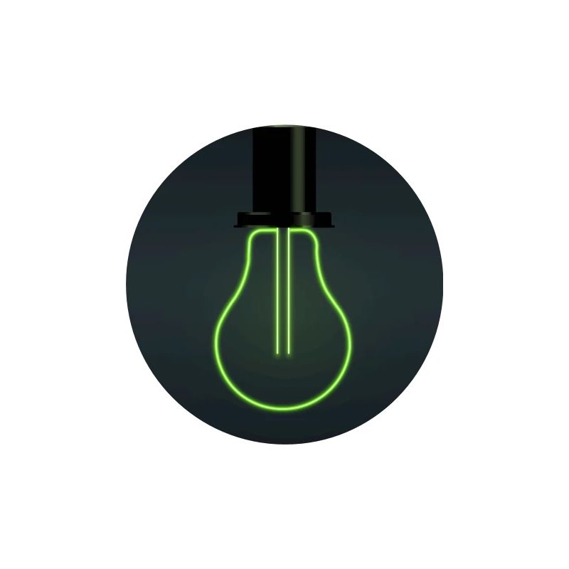 Create – Neon light bulb for creative minds