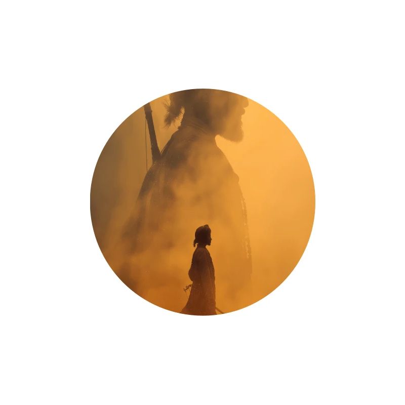 Ember Warrior Silhouette