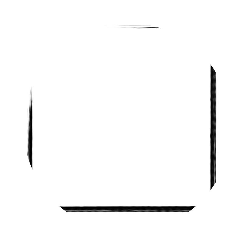 Weathered rectangular frame