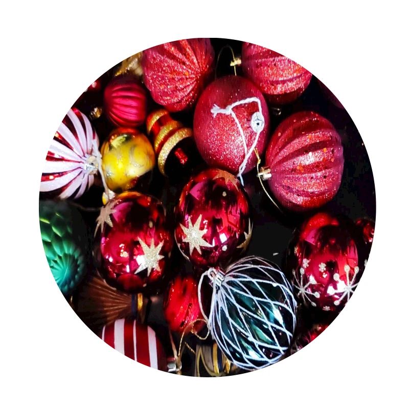 Boules de sapin de Noël - Décorations de Noël
