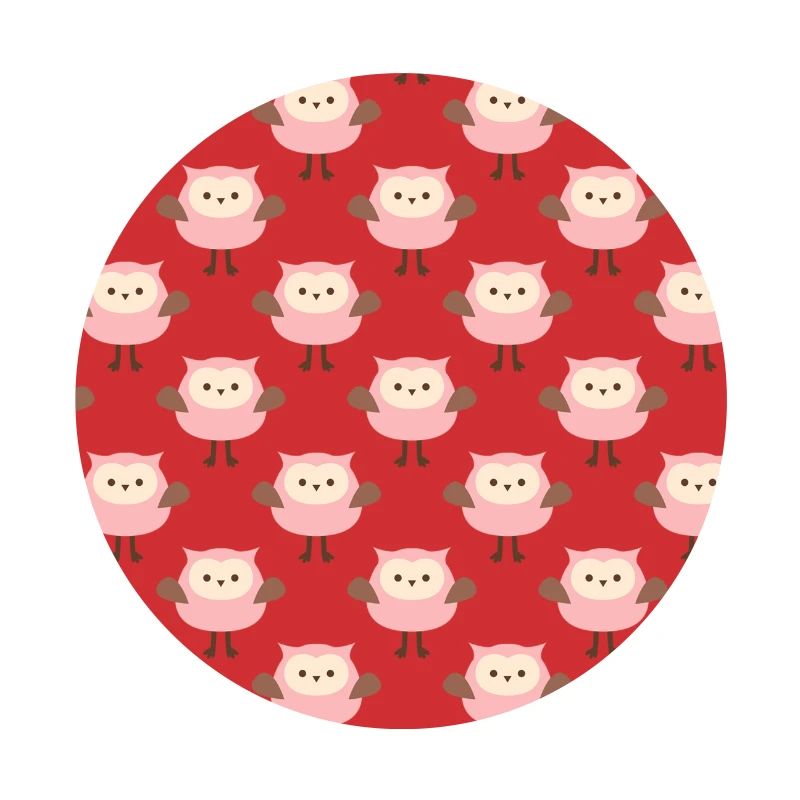 buntes Eulenmuster Eule Eule Eule Geschenkidee