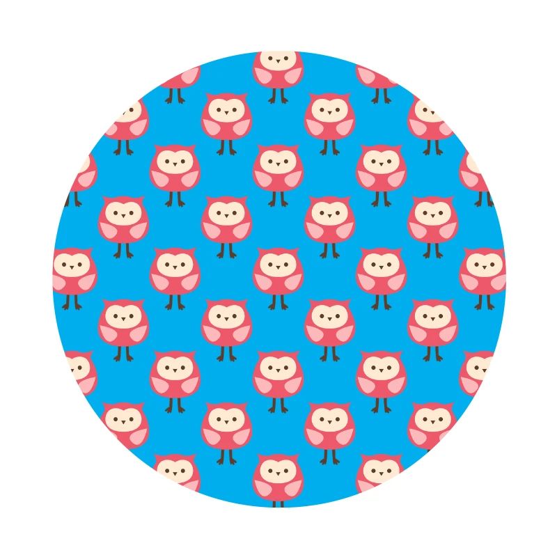 owl owl pattern Eule buntes Muster