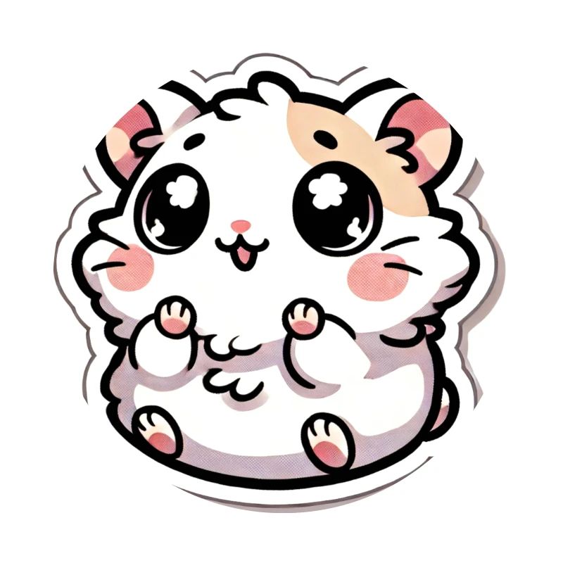 Chubby Hamster - Cute and Fluffy