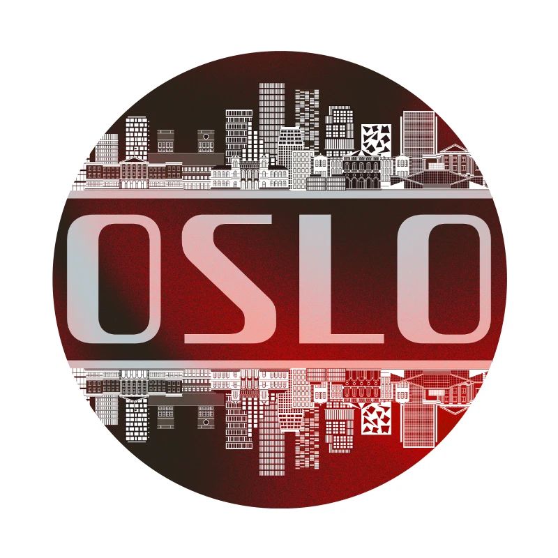 Oslo Skyline Mirror Image – Norway Architecture