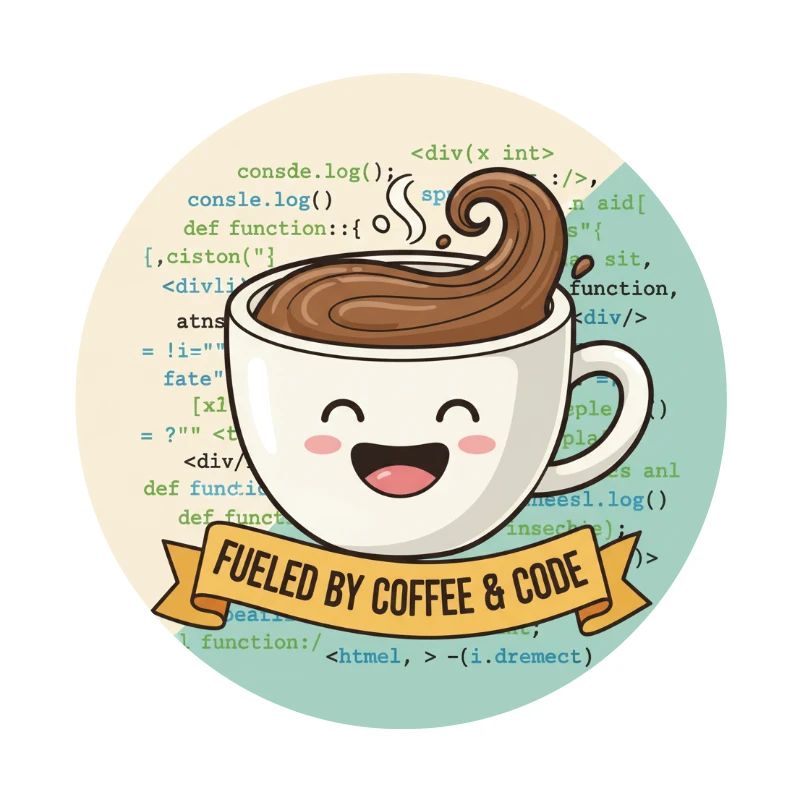 Happy Coffee Mug and Code