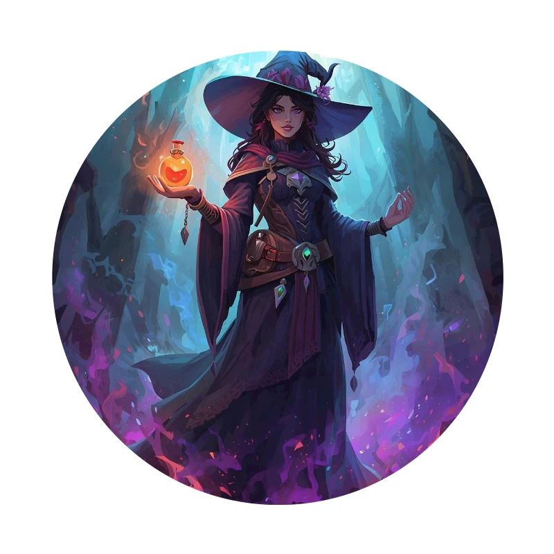 Enchanted Cave Witch