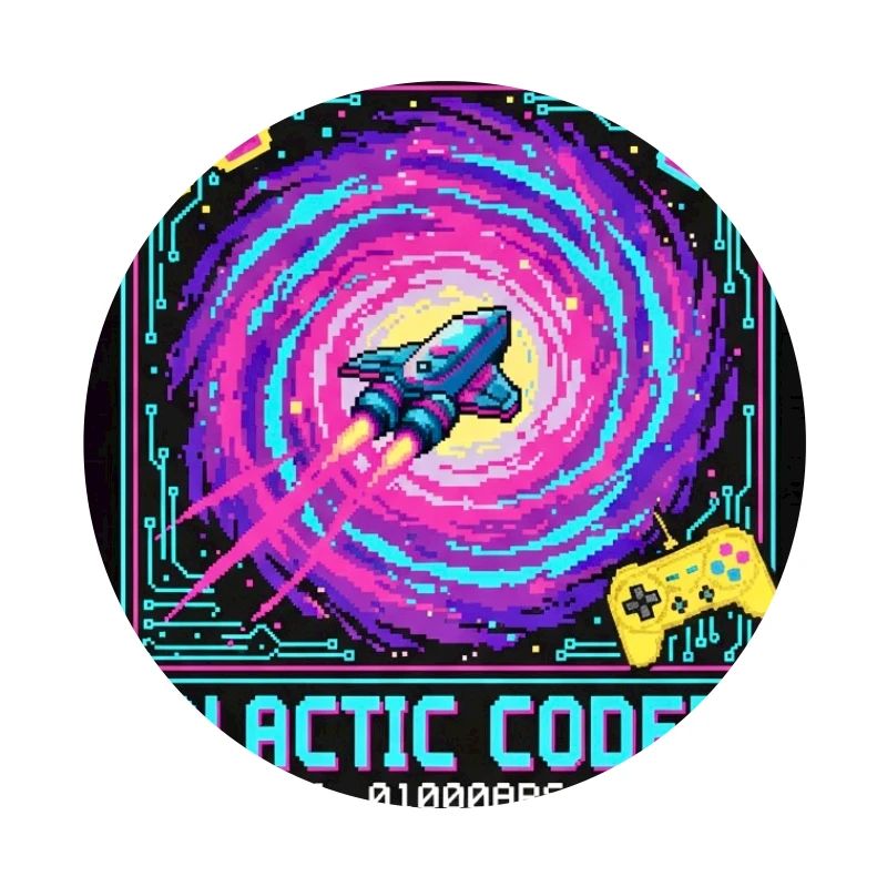 Codeurs galactiques Neon Pixel