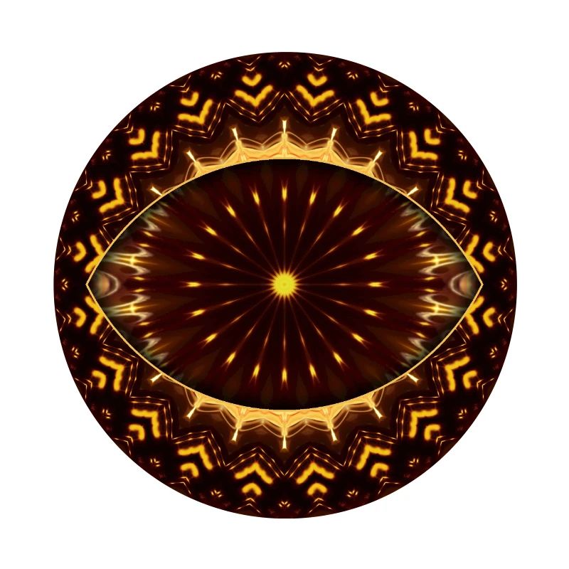 Mandala de l’Œil de Feu