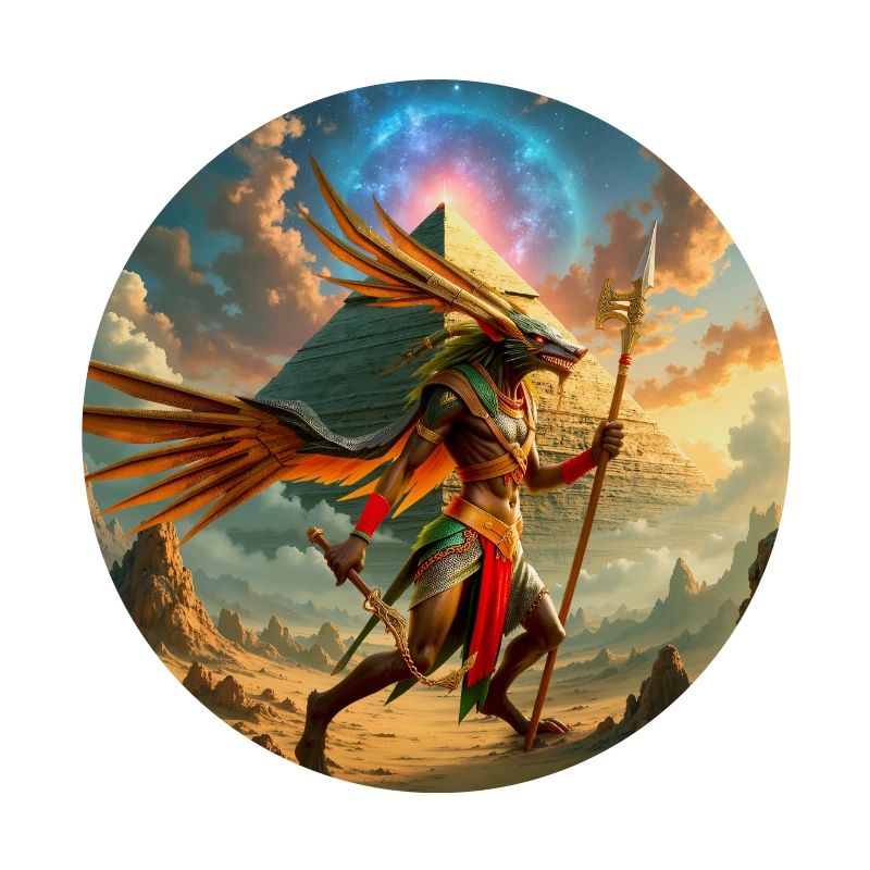 Gardien ailé de la pyramide