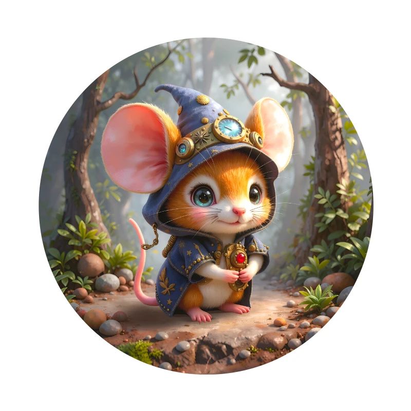 Shining Forest Mage Mouse