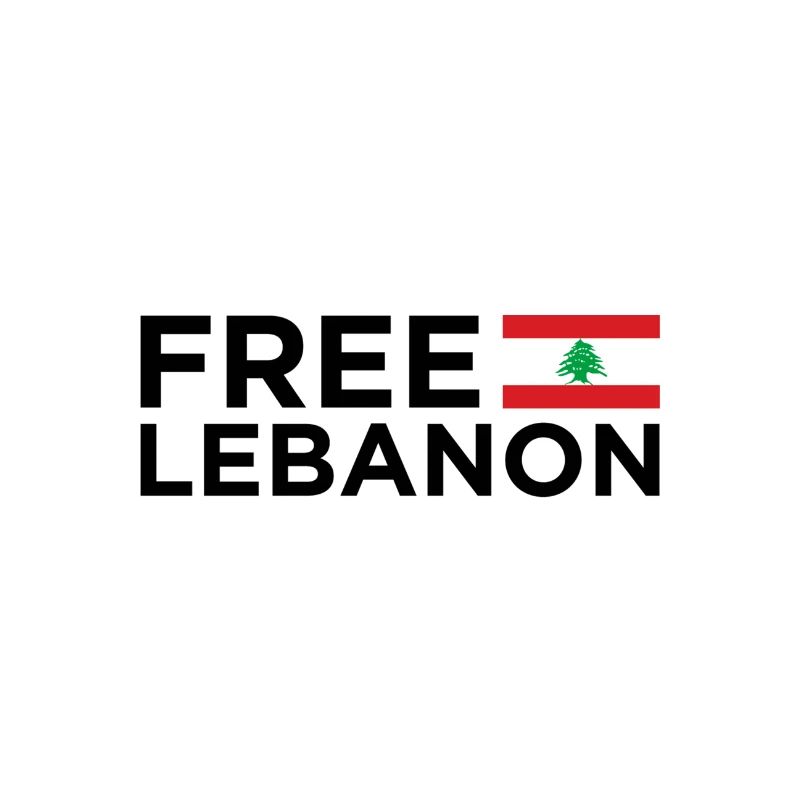 Conception du drapeau du Liban libre