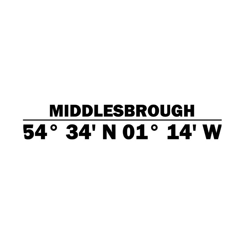 Coordonnées de Middlesbrough