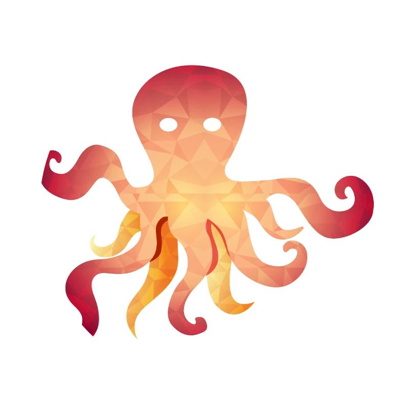 Octopus Squid Polygon