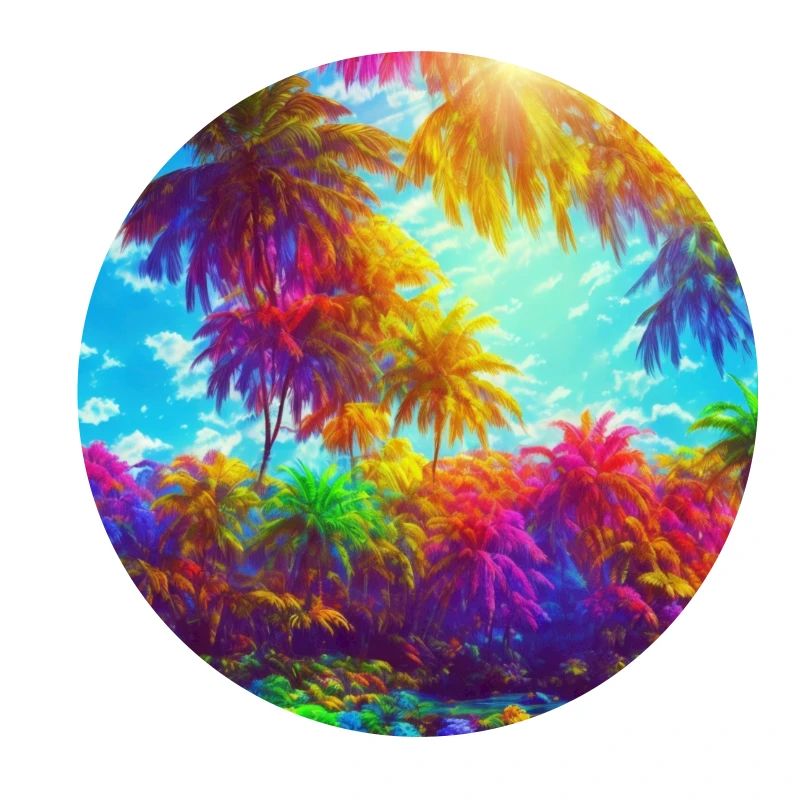 A technicolor paradise