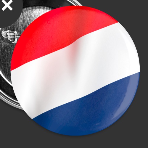 Flaga narodowa Holandii - Przypinka mała 25 mm (pakiet 5 szt.)