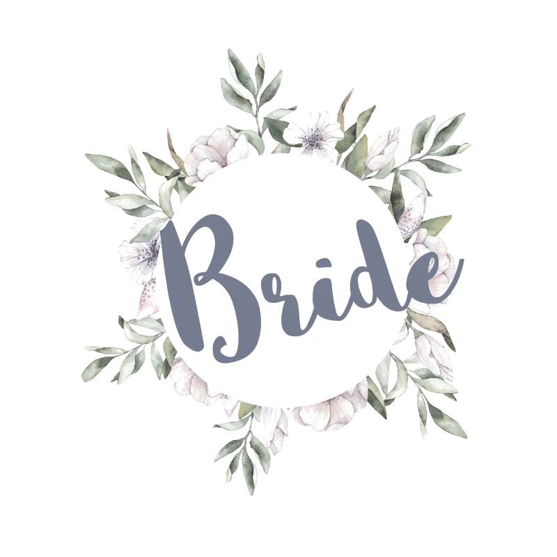 Bride Greenery & Blüten Braut