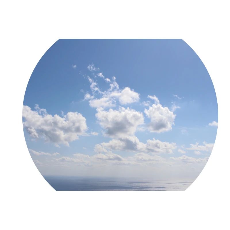 Awesome Blue Sky Clouds Pattern - Summer Vacation