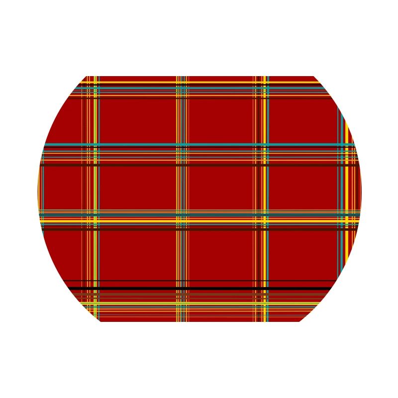 Check pattern red checkered everyday mask