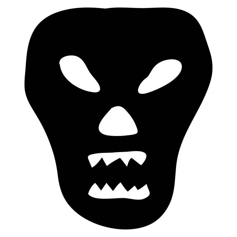 skull devil skull head demon pirate coffin
