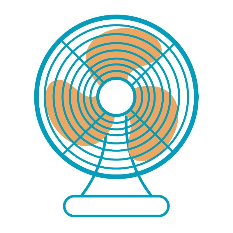 Ventilator Skizze Sommer