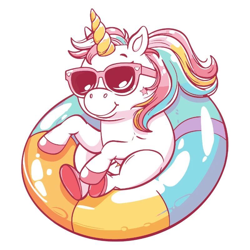 Einhorn Comic Cool