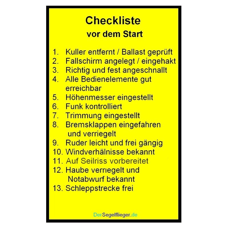Liste Planeur